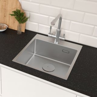 Кухонная мойка Lemark Janga 440 9937101 сталь